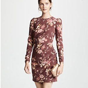NWT Zimmermann Unbridled Draped Mini Dress